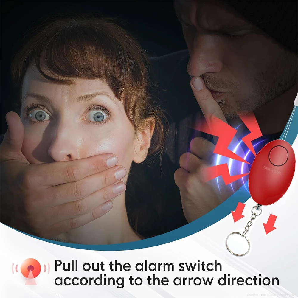 120 дБ, брелок-сигнализация дл – обзор и цена Personal Alarm Keychain