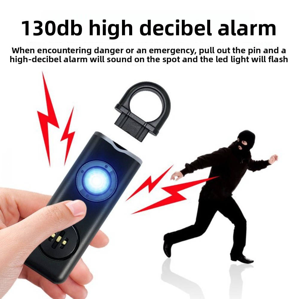 130 Ватт, высокая громкость, б – обзор и цена Personal Alarm Keychain